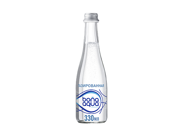 Вода BonAqua без газа/газ.